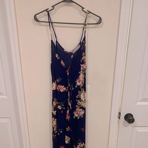 Blue/floral shorts romper by 2sable